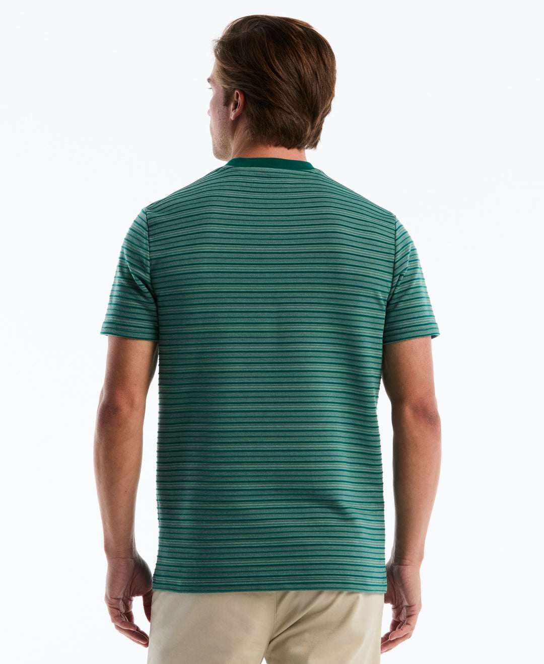 Raised Ottoman Stripe Tee (Storm) 