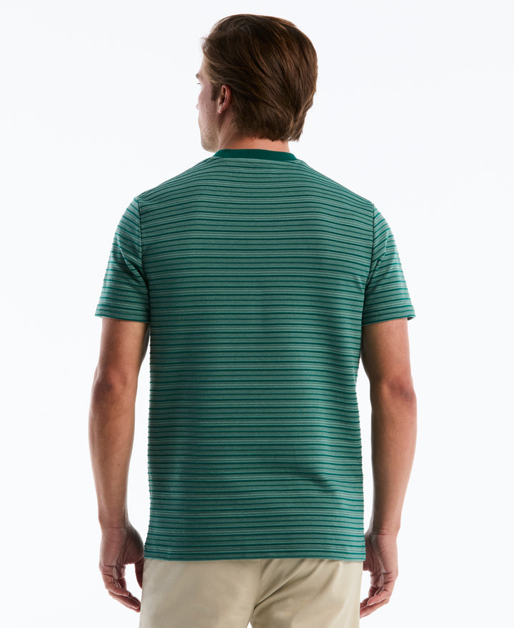 Raised Ottoman Stripe Tee (Storm) 