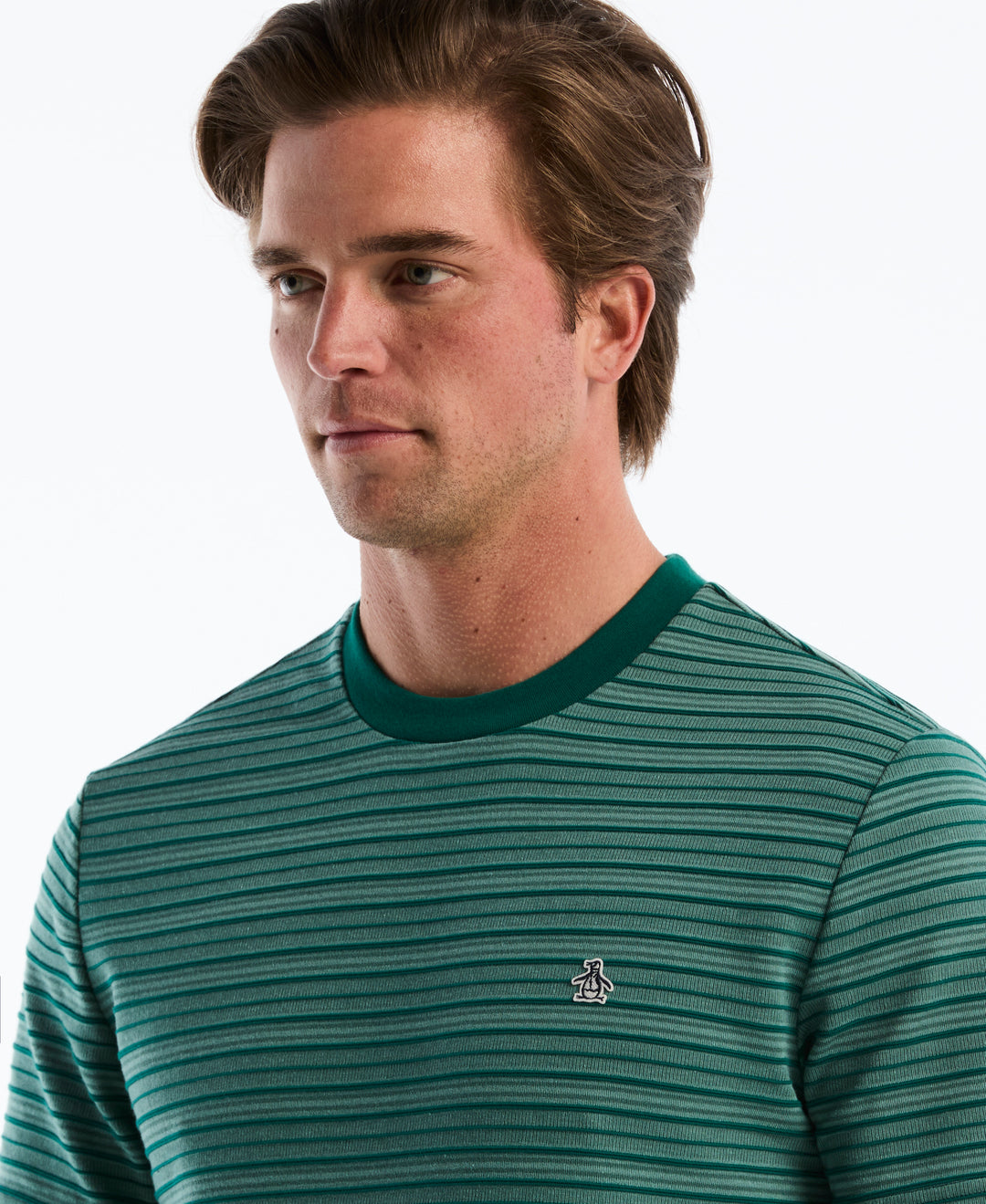 Raised Ottoman Stripe Tee (Storm) 