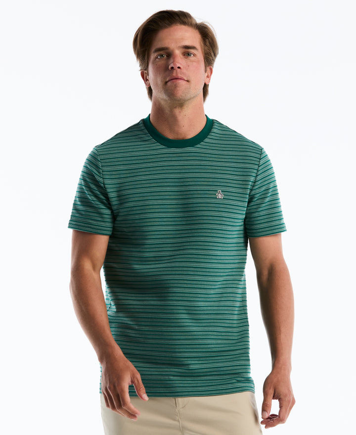Raised Ottoman Stripe Tee (Storm) 