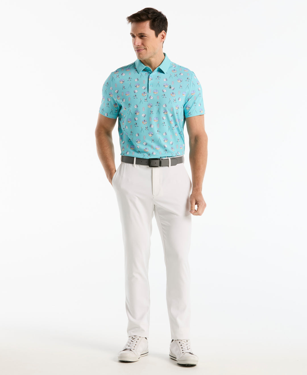 Range Finder Golf Polo (Blue Radience) 