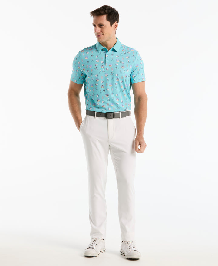 Range Finder Golf Polo (Blue Radience) 