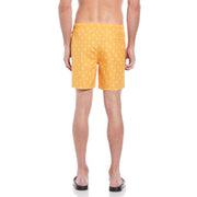 Repete Print Swim Shorts (Butterscotch) 