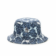 Reversible Botanical Bucket Hat (Blue Wing Teal) 