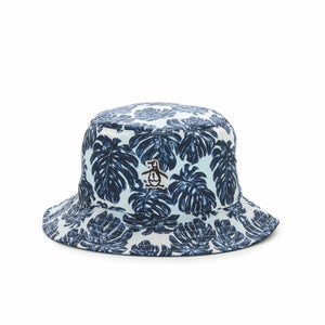 Reversible Botanical Bucket Hat (Blue Wing Teal) 