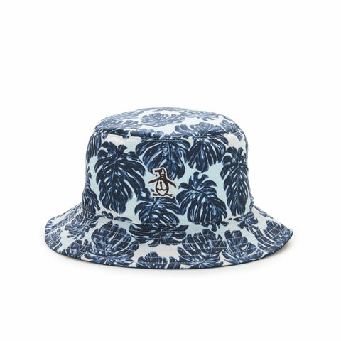 Reversible Botanical Bucket Hat (Blue Wing Teal) 
