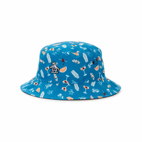 Reversible Bucket Hat (Mediterranian Blue) 