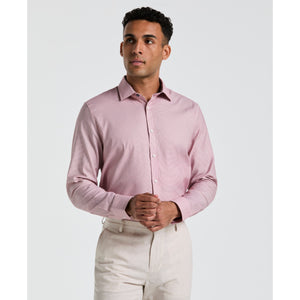 Royal Texture Print Dress Shirt (Nantucket) 