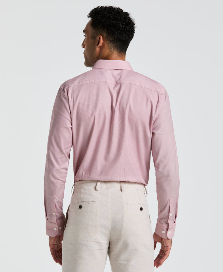 Royal Texture Print Dress Shirt (Nantucket) 
