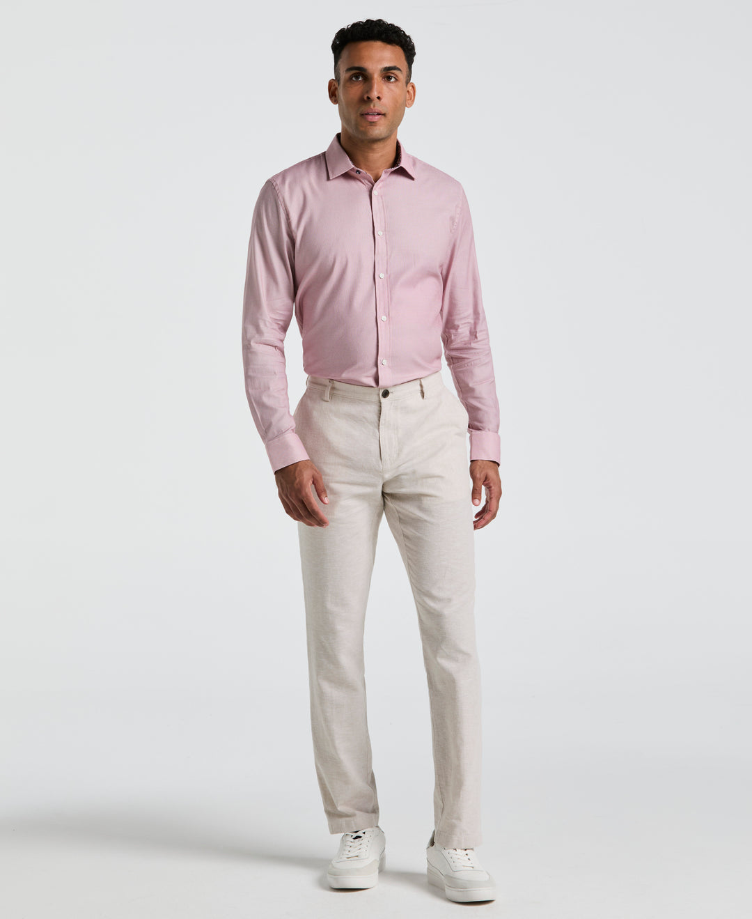 Royal Texture Print Dress Shirt (Nantucket) 