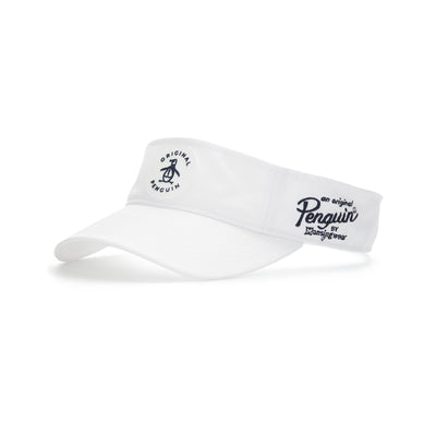 Rubber Patch Golf Visor (Bright White) 