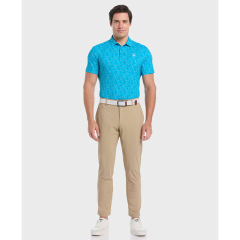 Sake-Tini Novelty Print Golf Polo-Golf Polos-Original Penguin