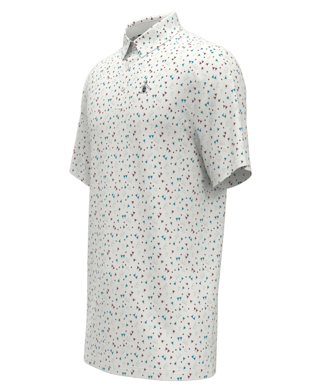 Sake-Tini Novelty Print Golf Polo-Golf Polos-Original Penguin