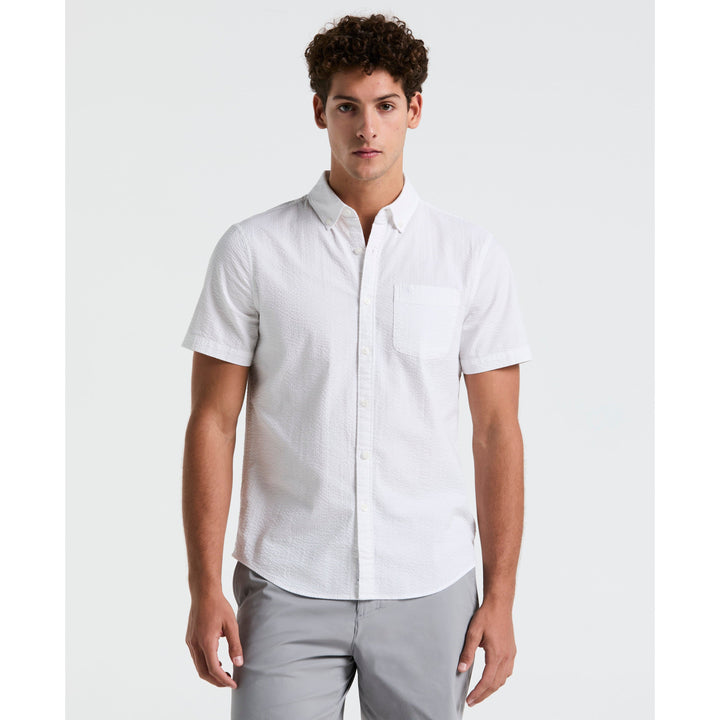 【BAON】[unisex] Huto Vintage Over Short Sleeve Shirt MANZU SHORT SLEEVE BUTTON DOWN SHIRT – Robert Graham