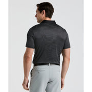 Short Sleeve Stripe Polo (Caviar) 