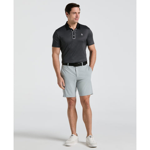 Short Sleeve Stripe Polo (Caviar) 
