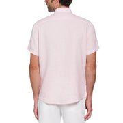 Washed Linen Shirt (Parfait Pink) 