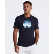 Ski Goggles Graphic Tee (Dark Sapphire) 