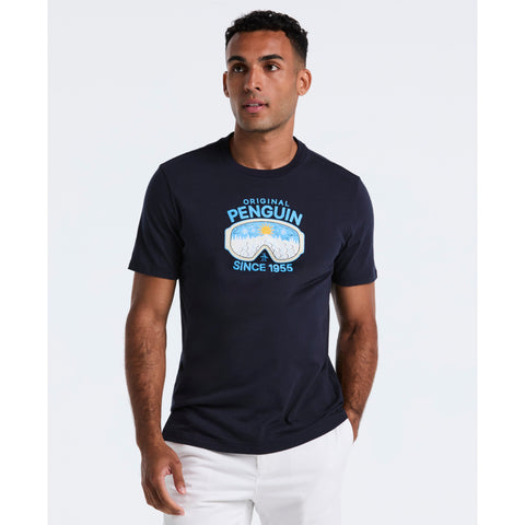 Ski Goggles Graphic Tee (Dark Sapphire) 