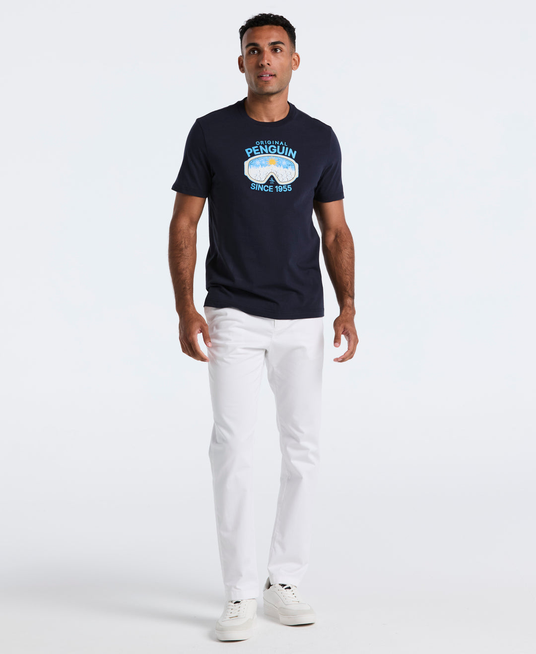 Ski Goggles Graphic Tee (Dark Sapphire) 