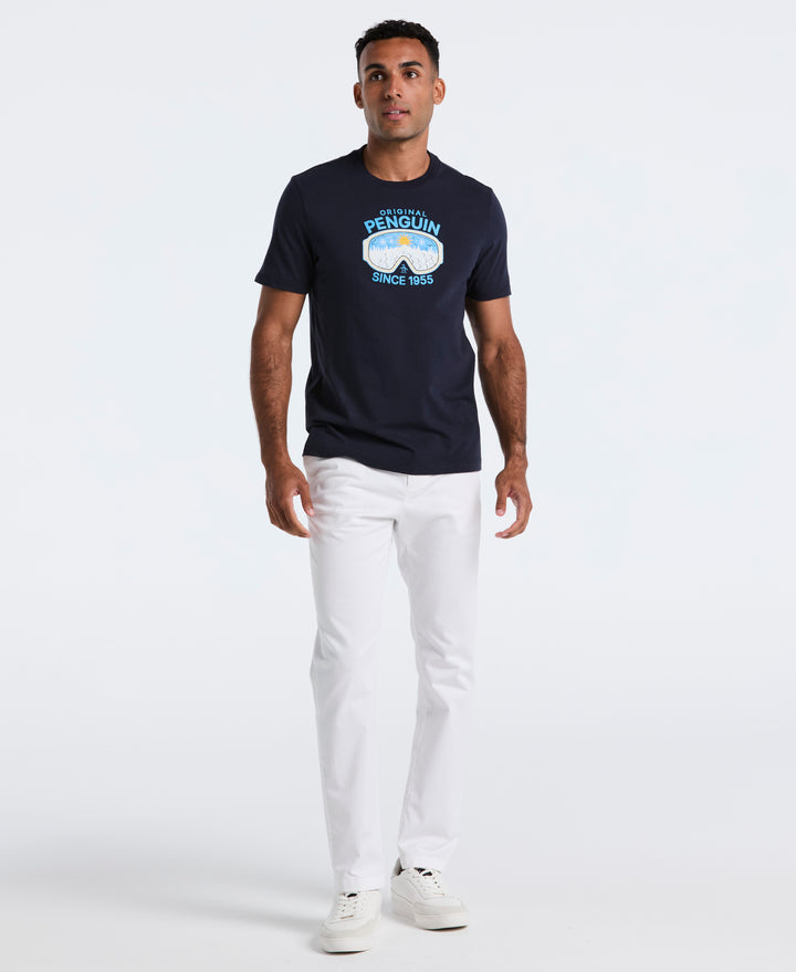 Ski Goggles Graphic Tee (Dark Sapphire) 