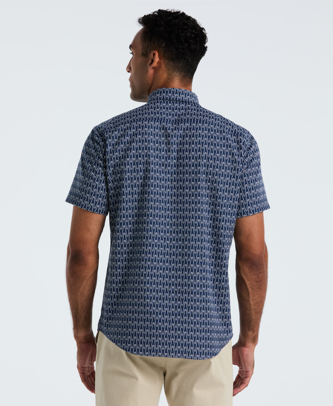 Ski Poles Oxford Shirt (Sargasso Sea) 