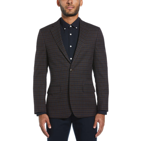 ジャケット・アウター PPFM short length coat archive black Slim-Fit-Check-Sport-Coat-