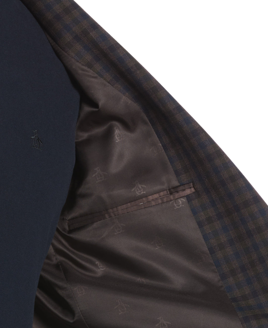 Bright Tulipwood Pico Polyester Viscose Suit Jacket  (Bright Tulipwood) 