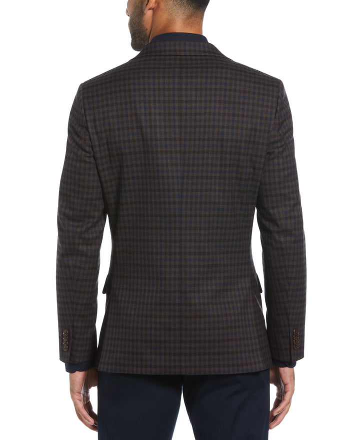 Bright Tulipwood Pico Polyester Viscose Suit Jacket  (Bright Tulipwood) 