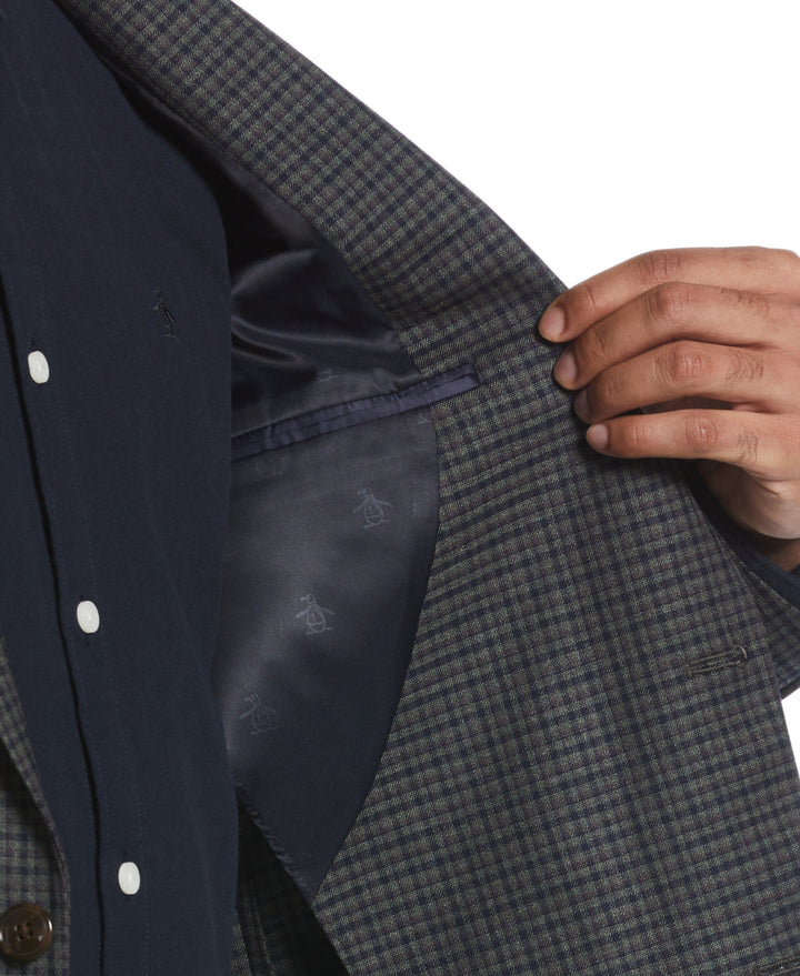 Blue Mist Port Suit Jacket Notch Lapel  (Blue Mist) 