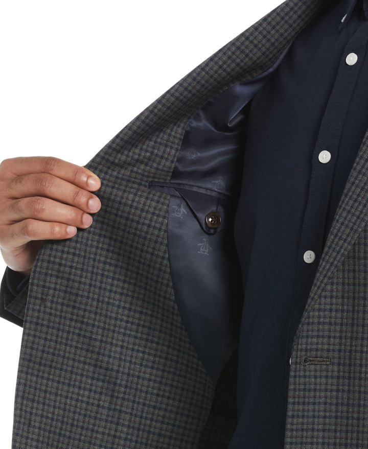 Blue Mist Port Suit Jacket Notch Lapel  (Blue Mist) 