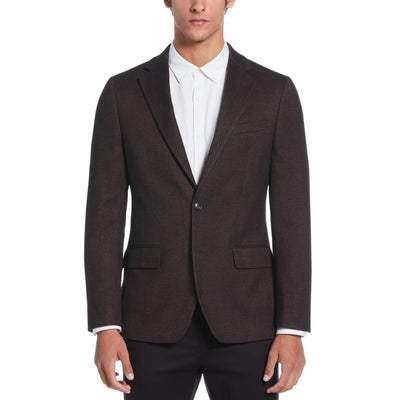 Plum Pico Suit Jacket  (Italian Plum/Chinese Red) 