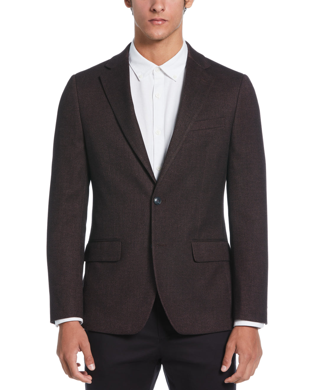 Plum Pico Suit Jacket  (Italian Plum/Chinese Red) 