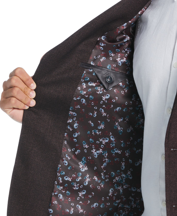 Plum Pico Suit Jacket  (Italian Plum/Chinese Red) 