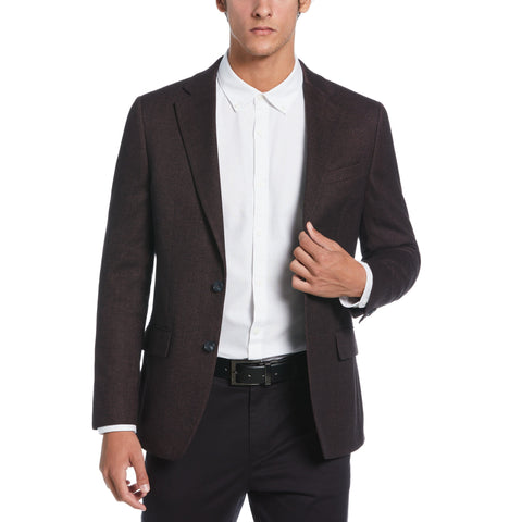 Plum Pico Suit Jacket  (Italian Plum/Chinese Red) 