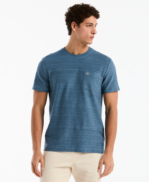 Cotton Slub Space Dye Tee (Copen Blue) 