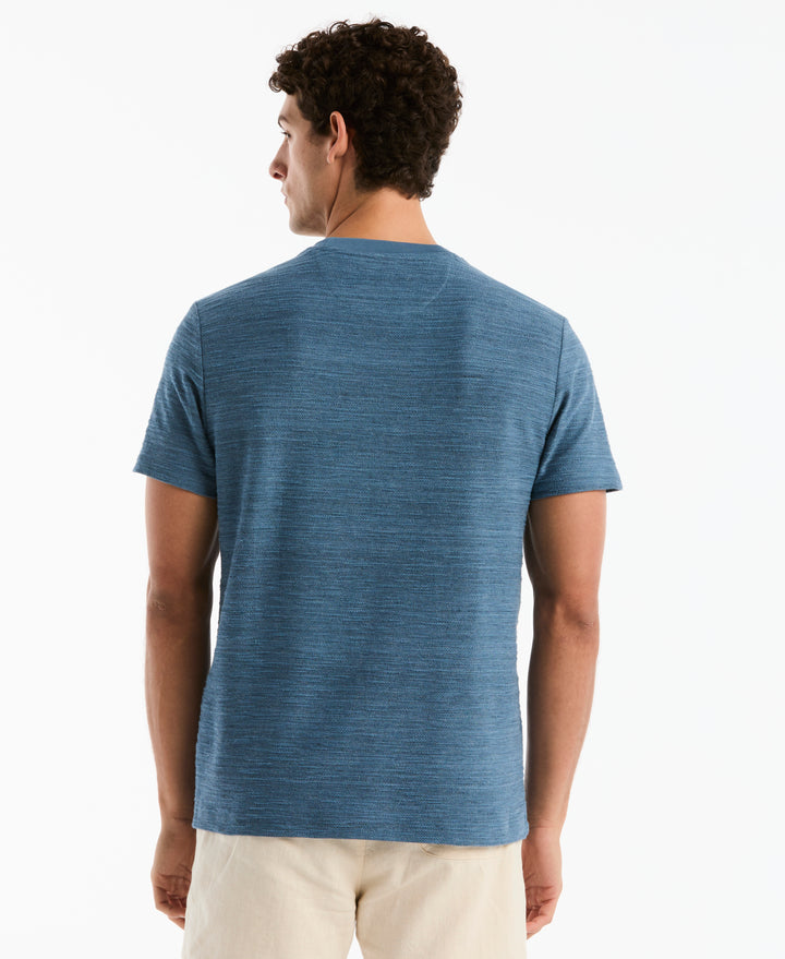 Cotton Slub Space Dye Tee (Copen Blue) 