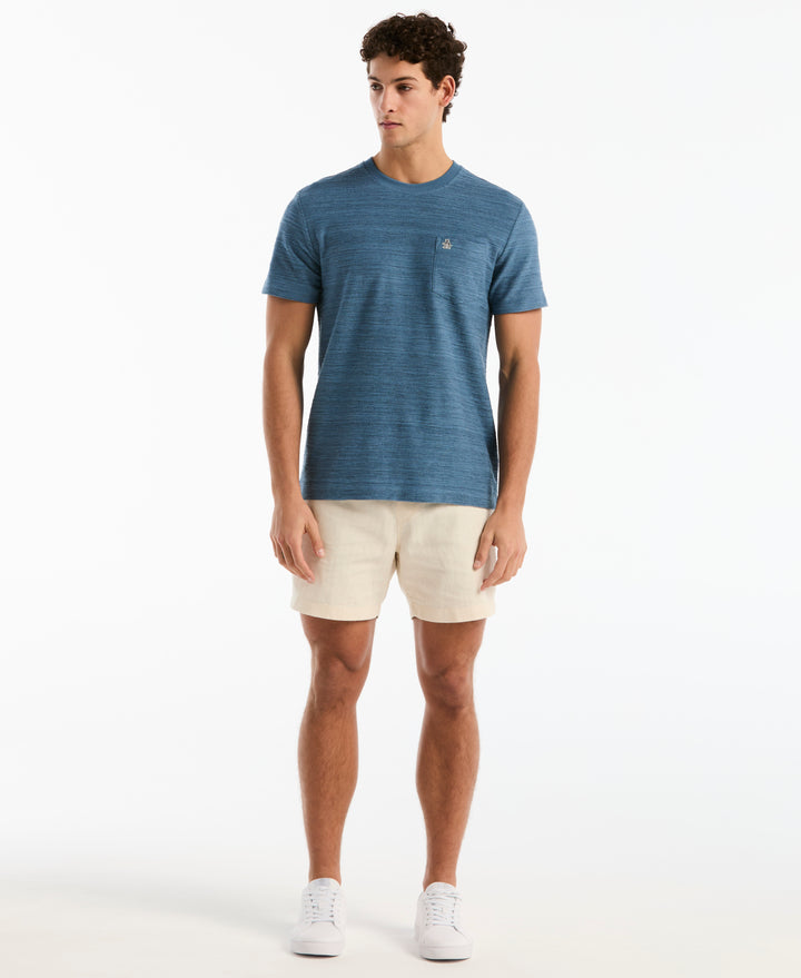 Cotton Slub Space Dye Tee (Copen Blue) 