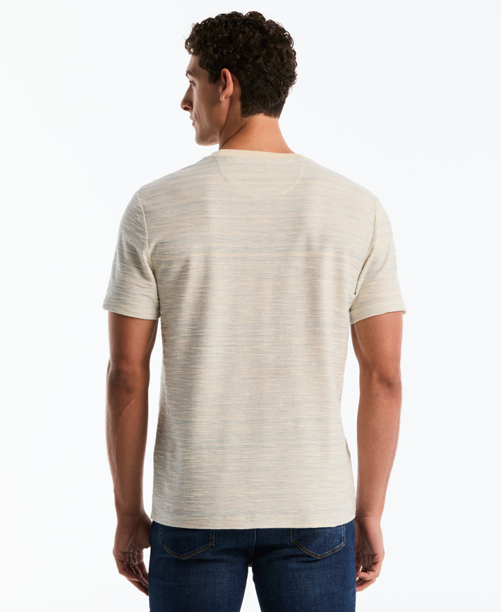 Cotton Slub Space Dye Tee (Birch) 