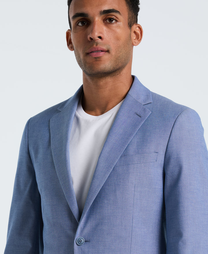 Solid Blue Suit Separate Jacket (Blue) 