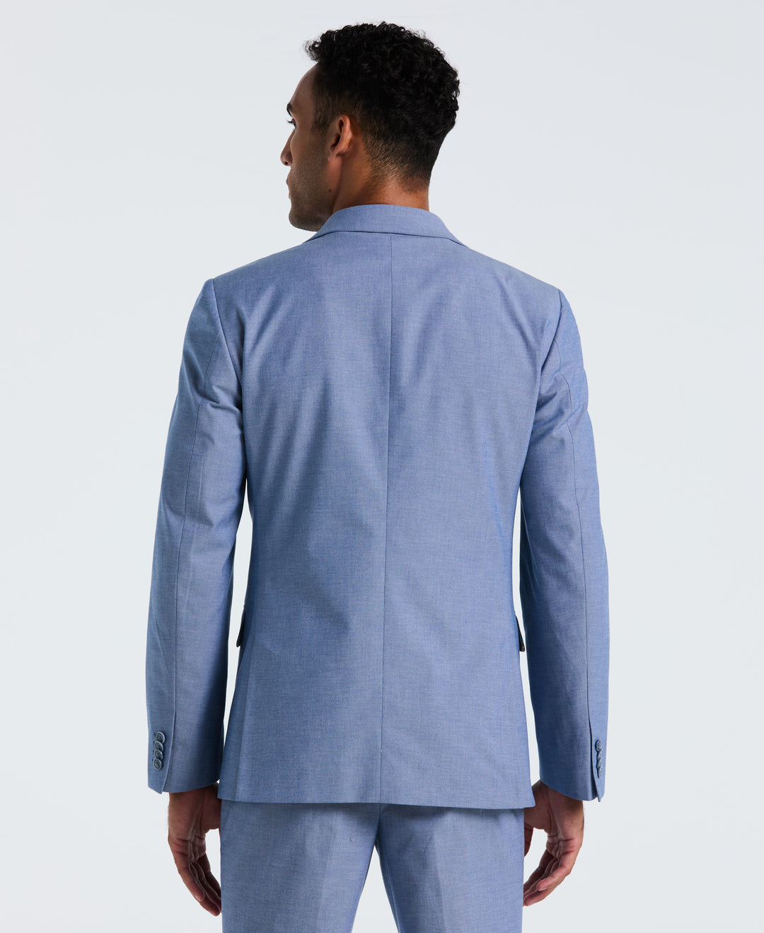 Solid Blue Suit Separate Jacket (Blue) 