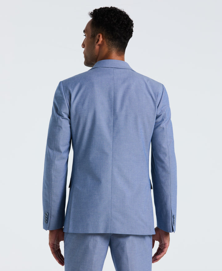 Solid Blue Suit Separate Jacket (Blue) 