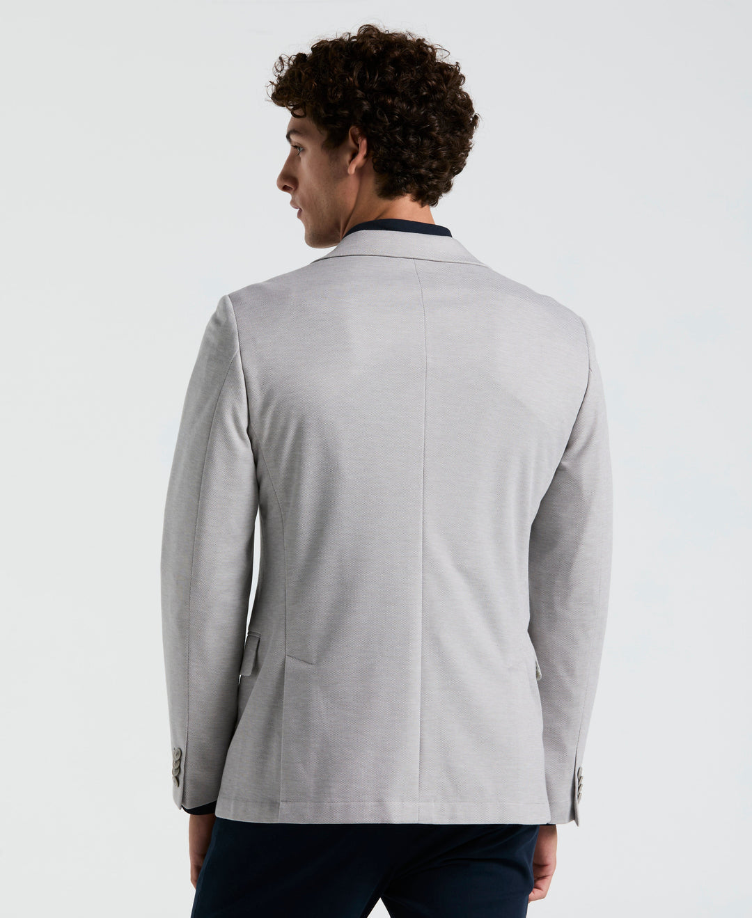 Solid Light Gray Sport Coat (Light Grey) 