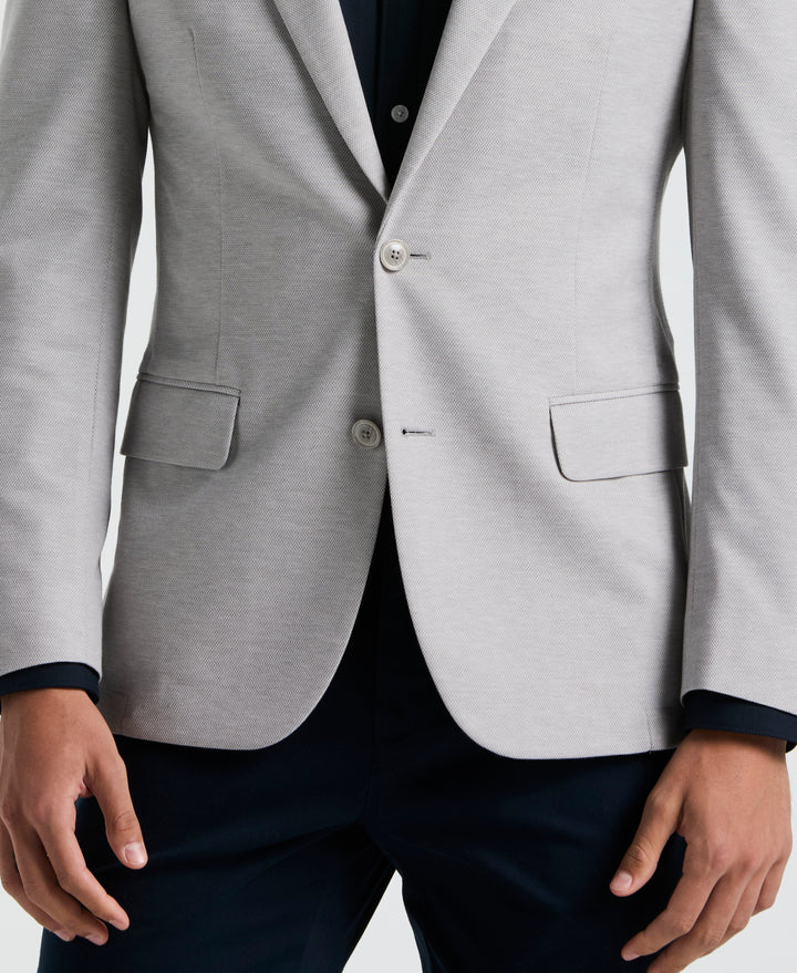 Solid Light Gray Sport Coat (Light Grey) 