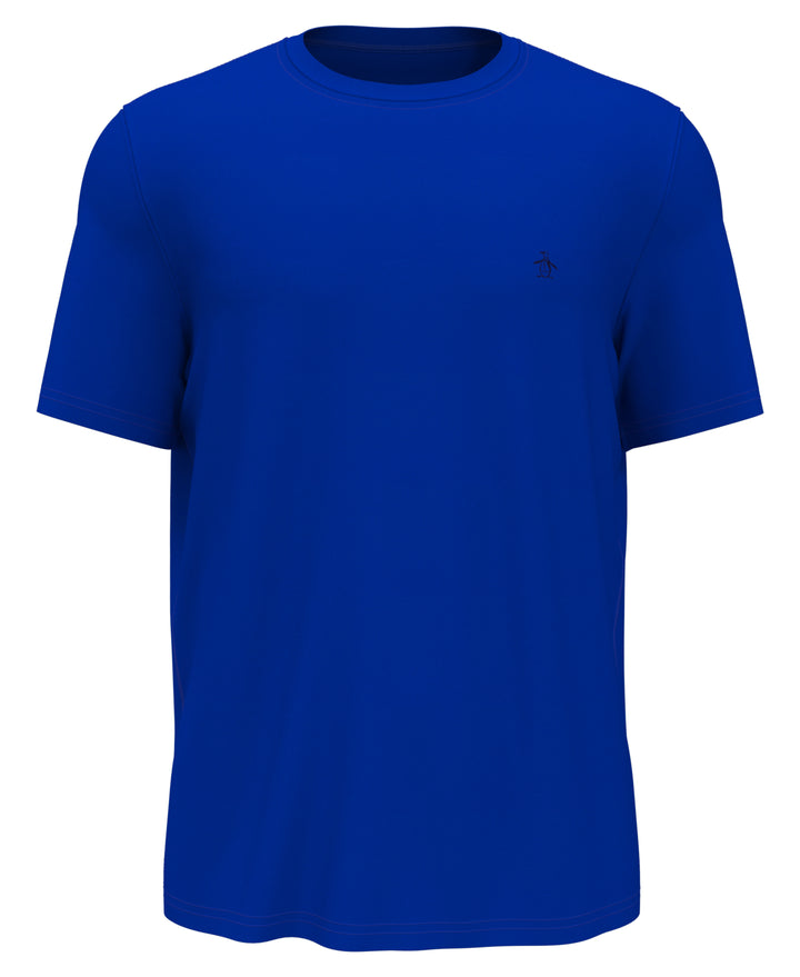 English Heritage Crew Neck Short Sleeve Tennis T-Shirt (Blue Tattoo) 