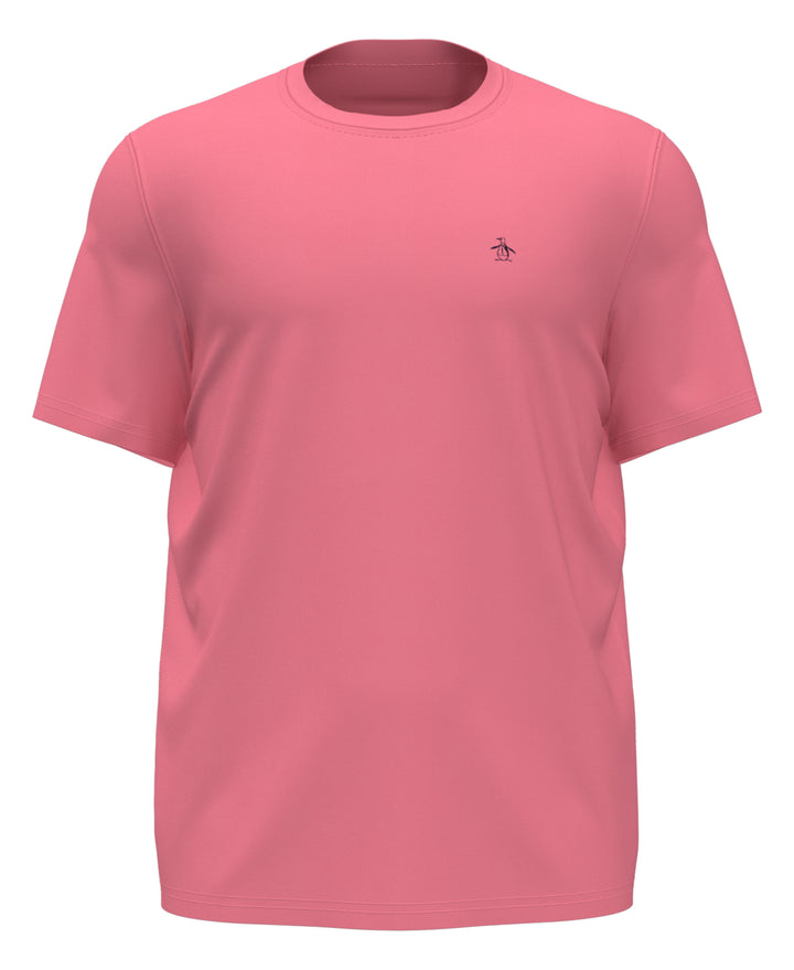 English Heritage Crew Neck Short Sleeve Tennis T-Shirt (Geranium Pink) 