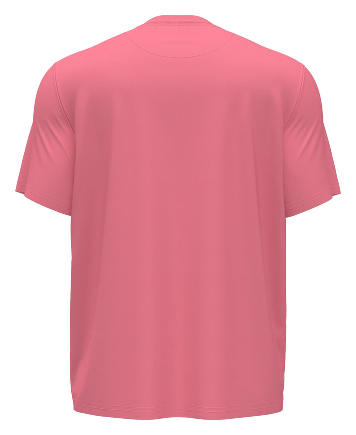 English Heritage Crew Neck Short Sleeve Tennis T-Shirt (Geranium Pink) 