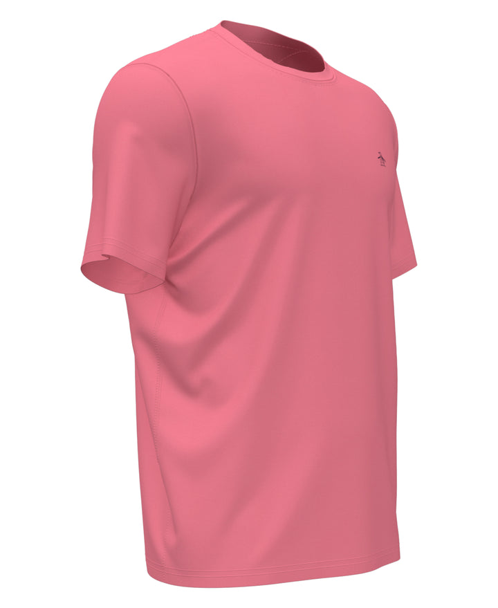 English Heritage Crew Neck Short Sleeve Tennis T-Shirt (Geranium Pink) 