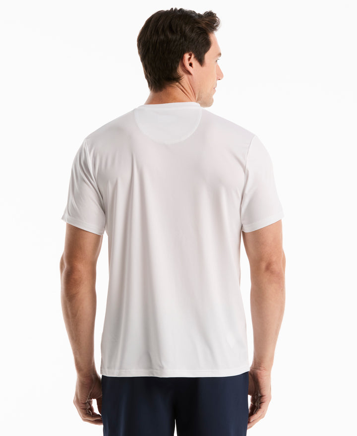 Solid Performance Crew Tennis Tee-Tennis Tees-Original Penguin