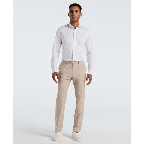 Solid Tan Suit Separate Pant-Dress Pants-Tan-29-30-Original Penguin